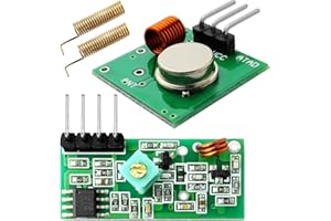 Ardest 433MHz RF Transmitter and Receiver Wireless Modules Link Kit for Arduino ARM MCU WL & Raspberry Pi (5 Pair)
