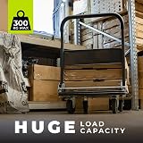 WMR Heavy-Duty Alloy Steel Platform Trolley 300kg Foldable Wheels view 6