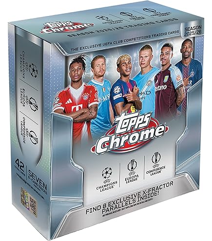 Amazon.com: 2021-22 Topps UEFA Champions League Collection Soccer 7-Pack  Blaster Box : Toys & Games