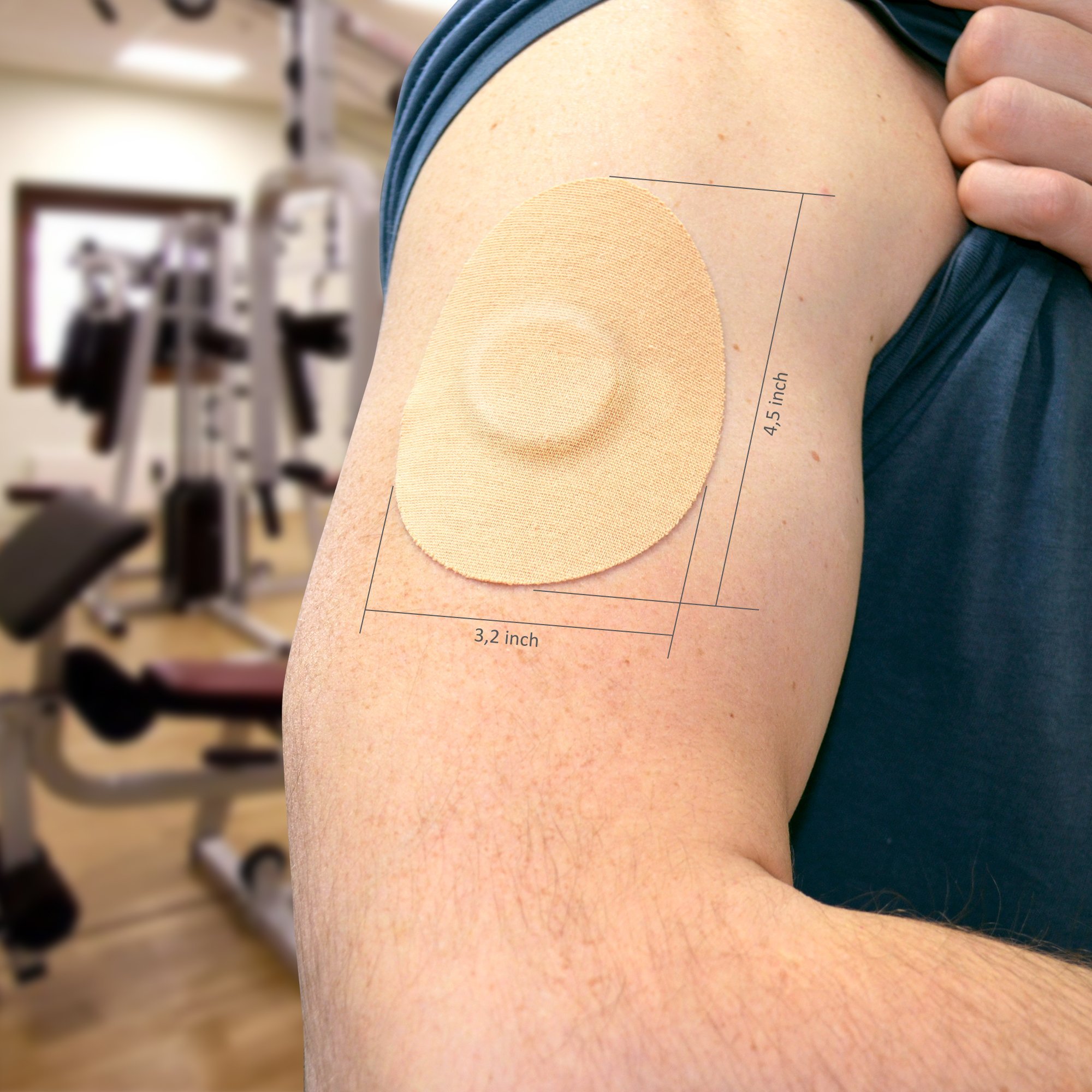 Fixic Freestyle Adhesive Patches 25 PCS Good for Libre Enlite