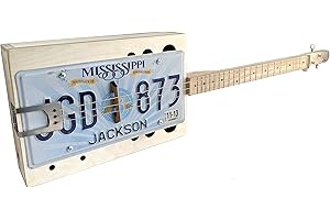 C. B. GITTY The "Reso-Plate" 3-string License Plate Resonator Guitar Kit