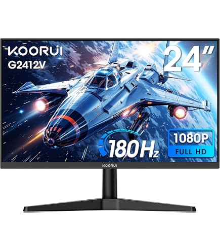 KOORUI Gaming Monitor, 27 inch WQHD 2560 x 1440 PC Computer