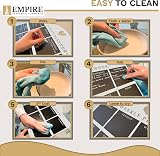 Empire Weekly Planner and Menu Board White Wood Wall Mounted view 3