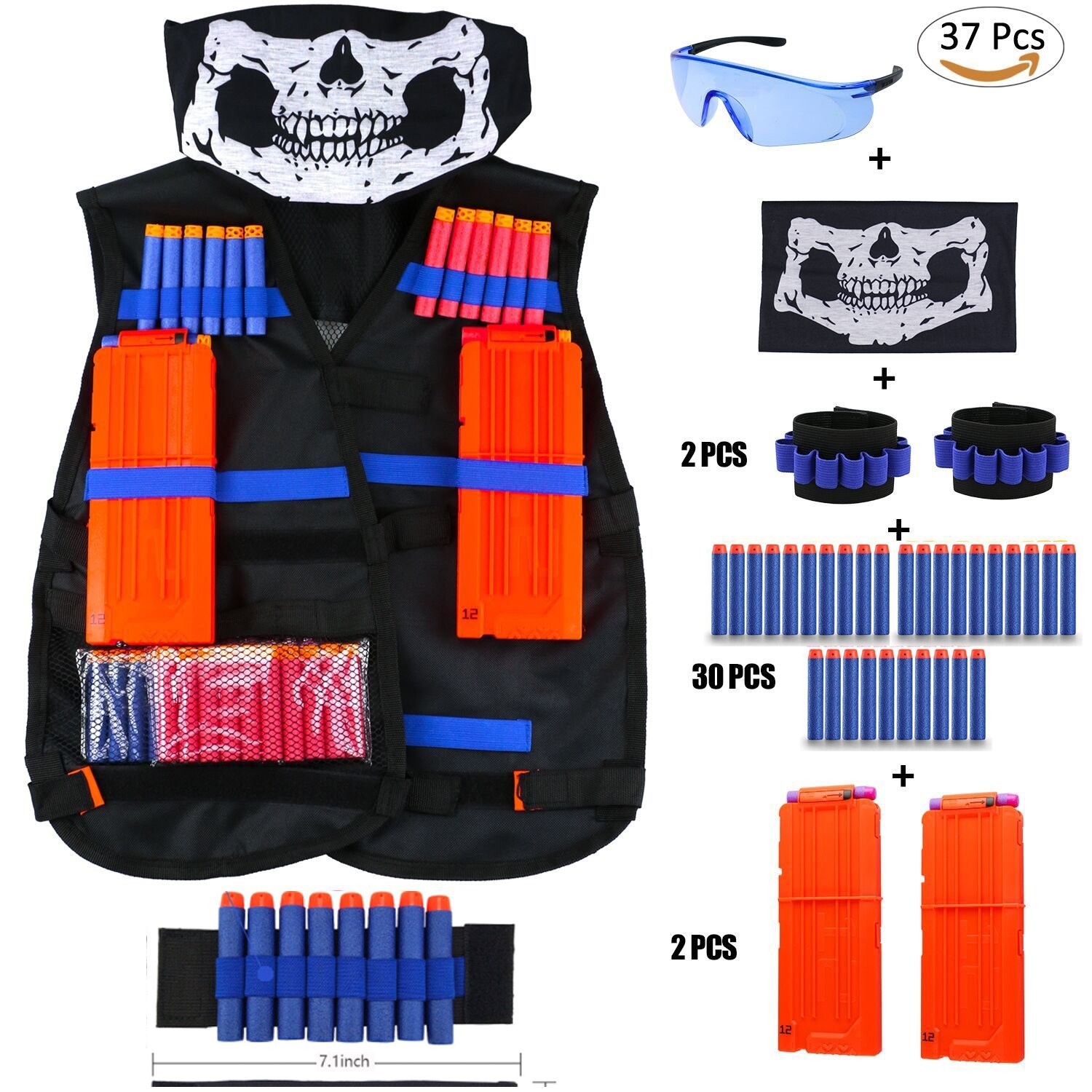 K adattatore per set di cinghie con fibbia per gilet tattico per zaino