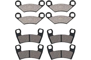 Front & Rear Brake Pads for POLARIS ATV 800 Ranger RZR 2008-2014/800 Ranger RZR S EFI 2009-2013/450 S Outlaw 2008/450 Outlaw 