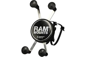 Ram Mount Ram EZ On/Off Handlebar Mount with Universal X-Grip Phone Holder