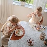 Mushie Silicone Placemat for Kids Non-Slip 48 x 23 cm Whales view 5