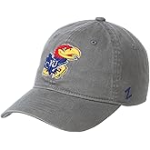 NCAA Kansas Jayhawks Mens Adjustable Scholarship Hat Charcoal, Kansas Jayhawks Charcoal, Adjustable, One size
