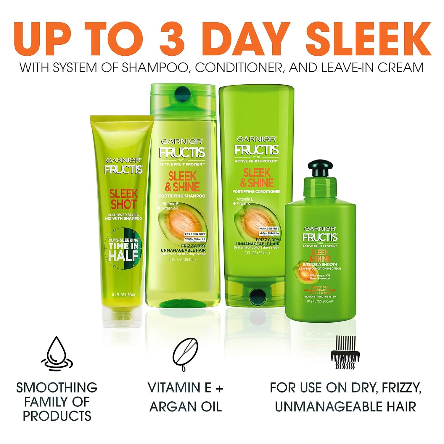 Buy Garnier Fructis Sleek And Shine Intensely Smooth 300ml Online