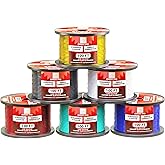 14 Gauge Wire Combo 6 Pack (600ft Total) 100ft Per Roll, 12V Low Voltage Automotive and Electrical Cable, Copper Clad Aluminum (CCA)