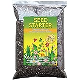 Seed Starter Natural Potting Soil Mix for Germination and Growth (Made in USA) (4 Dry Quarts)