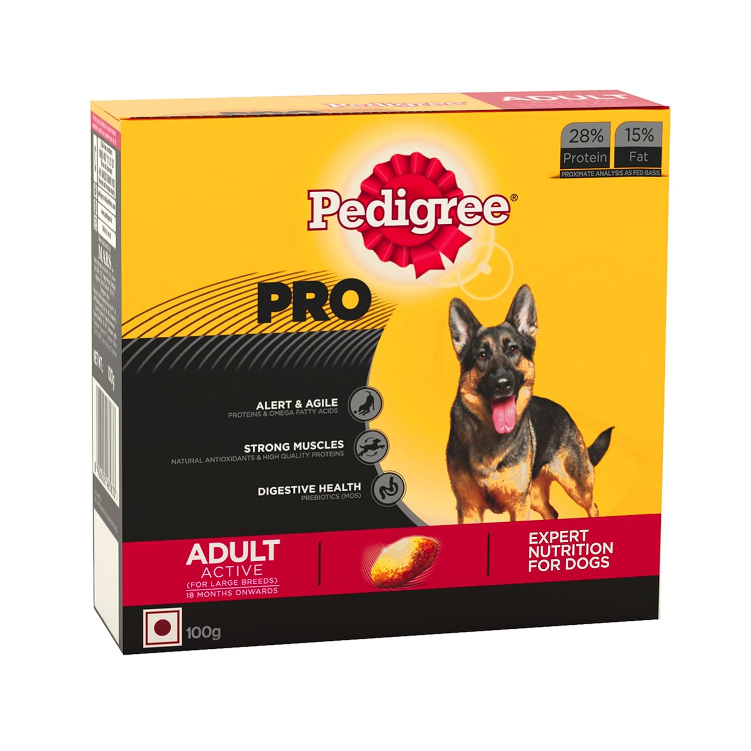 pedigree active adult