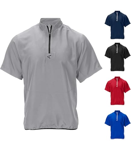 Easton M5 Cage Veste adulte grande manche courte rouge 1/4