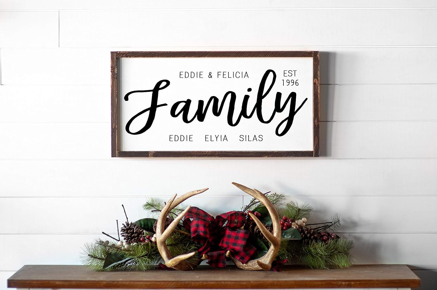 Personalized Family Plaque Wall Décor Home Décor ichigenn