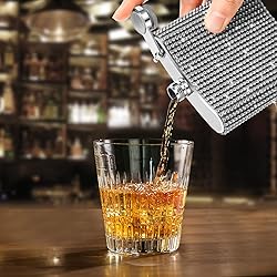 INSTOME Diamond Hip Flask,Flasks for Liquor for