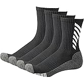 MIANDONGMAI Compression and Cushioned Running Socks, Anti-Blister, Moisture-Wicking Sports Socks for Hiking, Basketball
