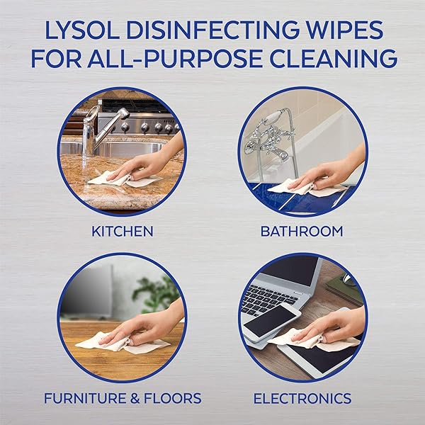 LYSOL DISINFECTING WIPES, CRISP LINEN, 35CT, CRISP LINEN, 35 COUNT (PACK OF 1)