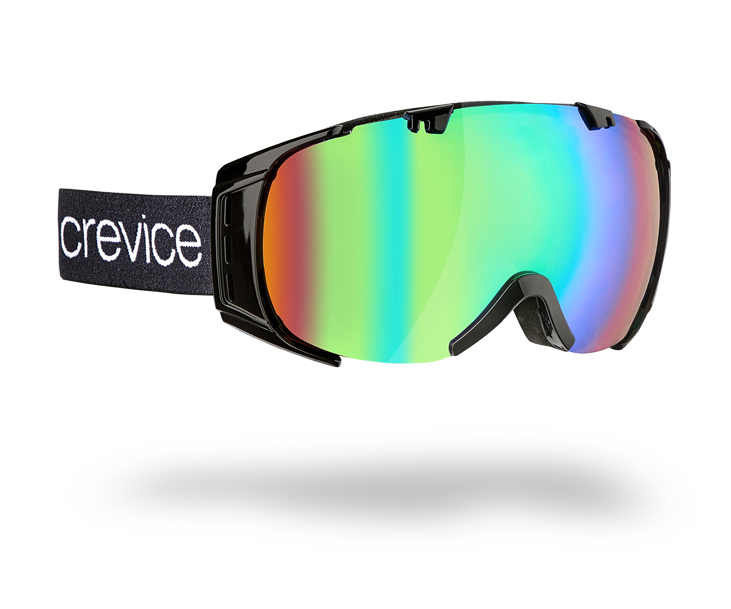 Black BCR041281 Warh Crevice Ski Goggles – 1