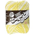 Lily Sugar 'N Cream  The Original Ombre Yarn - (4) Medium Gauge 100% Cotton - 2 oz -  Daisy   -  Machine Wash & Dry
