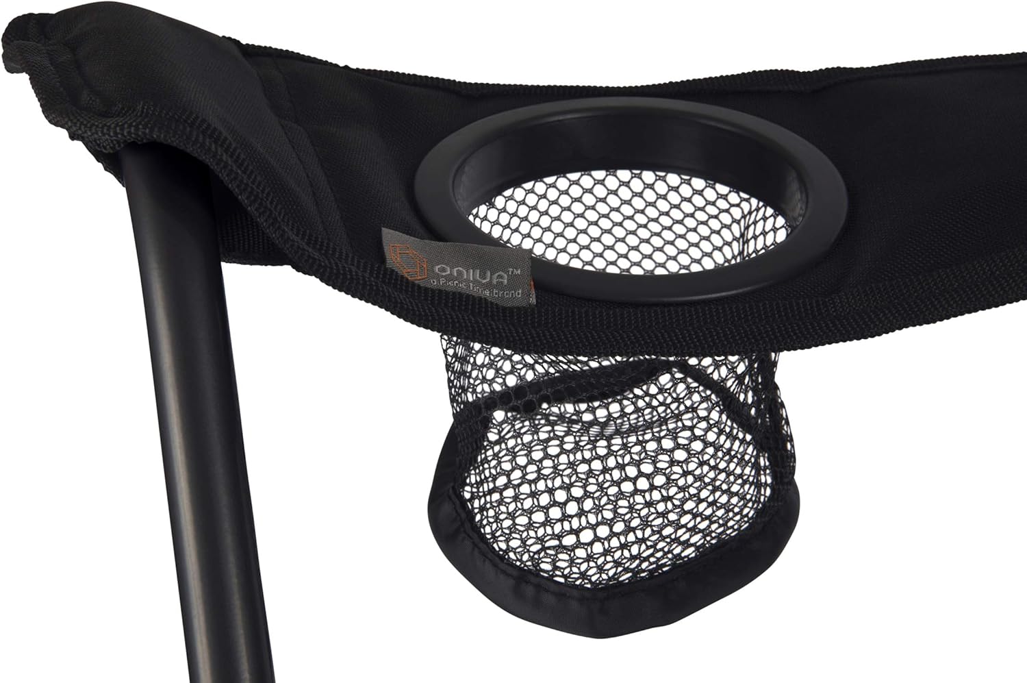 ONIVA - a Picnic Time Brand PTZ Portable Folding Camp Chair, Black, 8 x 8 x 35 : Sports & Outdoors