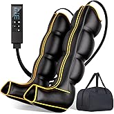 Yopast Air Compression Leg Massager, Professional Sequential Foot & Full Leg Massager for Circulation and Pain Relief, Fast Recovery Compression Boots for Athletes, Gifts for Men Women