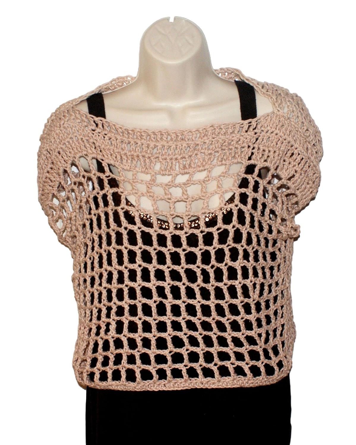 plus crochet top