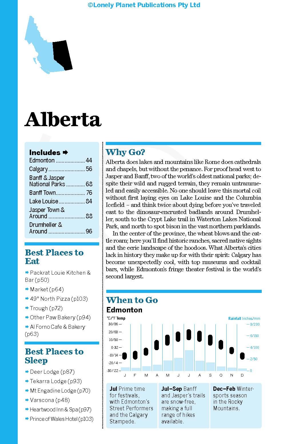 Lonely Planet British Columbia & the Canadian Rockies (Regional Guide) Lonely Planet British Columbia & the Canadian Rockies (Regional Guide) Paperback