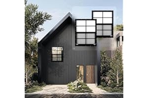 MHirmosy 2 Pcs Black Shed Windows 18" x 23" - Pro Series Thermal Break Frame Tempered Glass - Sliding Windows Windows for Tiny House, Workshop, Greenhouse, Garage