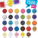 Aquabeads Ocean Splash Scene Art and Craft Bead Kit 1500 Beads 29 Colors view 5