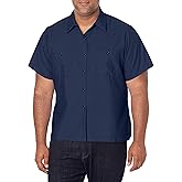 Red Kap Women's Standard Industrial Work Shirt, Navy, Medium
