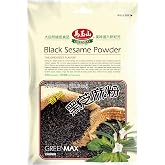 GREENMAX Black Sesame Powder 10.6oz (300g) | Premium Roasted Black Sesame Drink Mix | Vegan, No Preservatives, Nutrient-Rich 