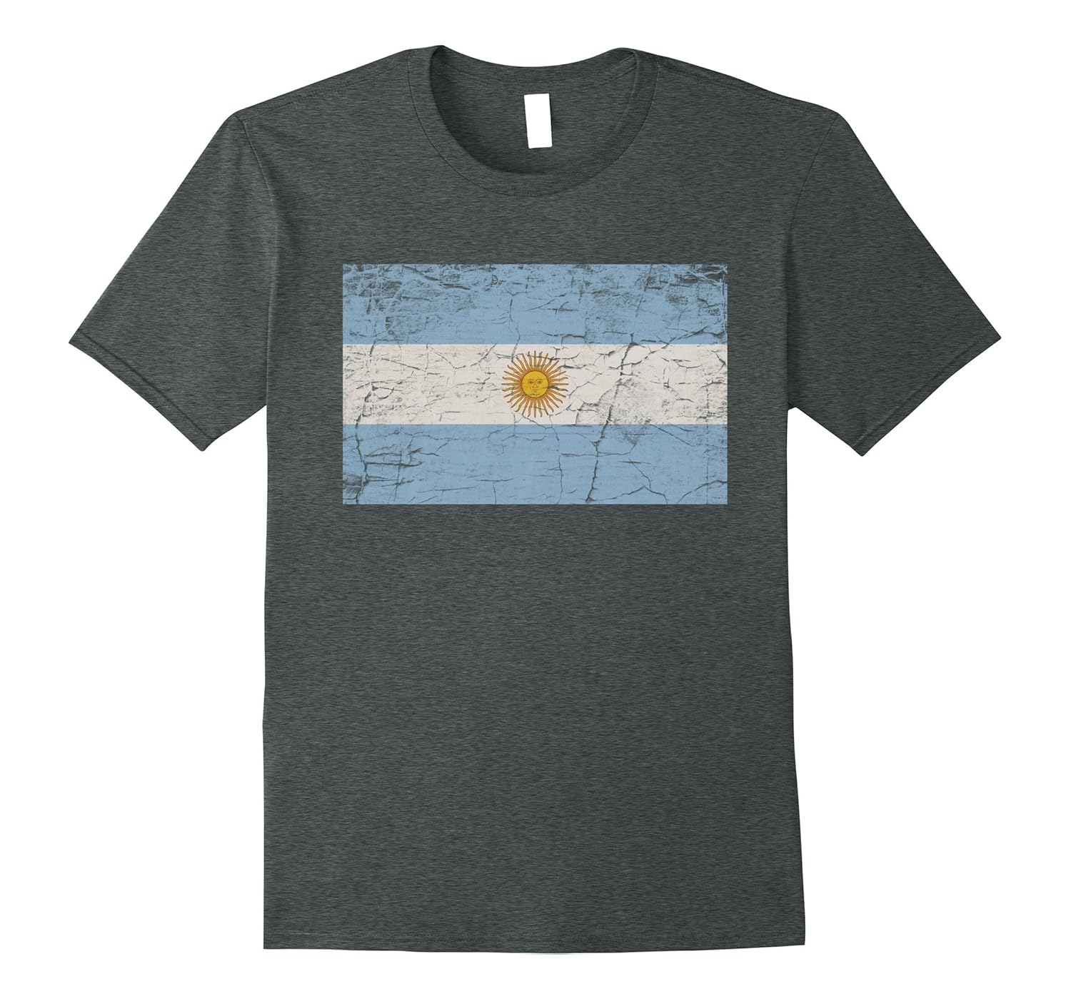 Argentina Flag T-Shirt-Argentina Flag Tee Shirt Gift-ANZ