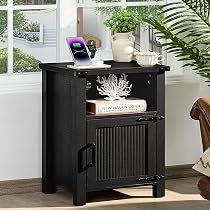 Joaxswe 8 Cube Book Shelf, Farmhouse Wood Long Storage Organizer