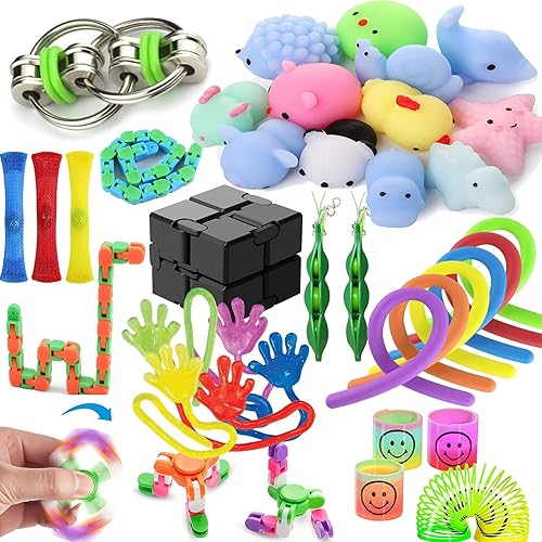 35 Pcs Party Favors for Kids, Fidget Toys Pack, Easter Eeg Fillers