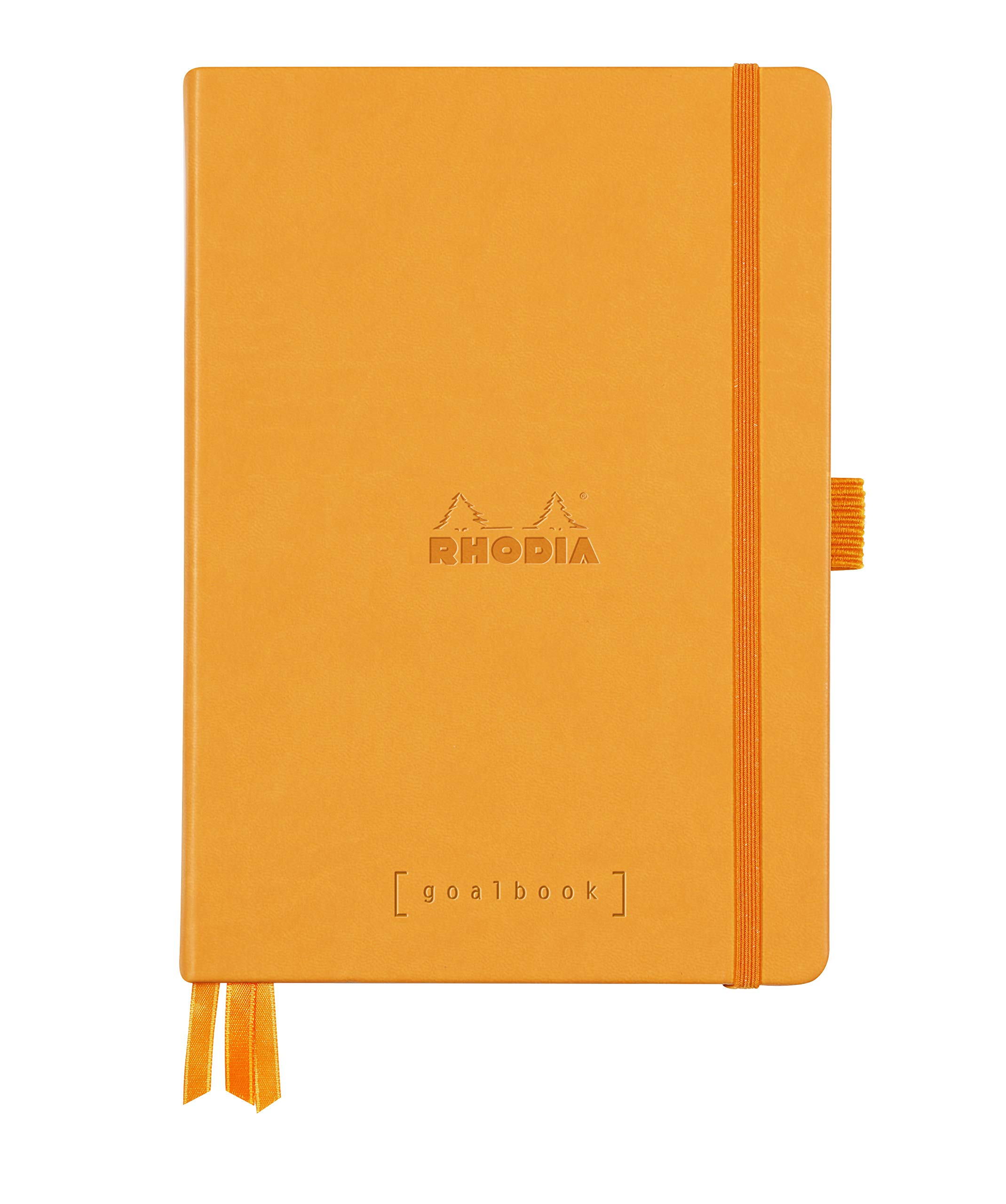 Rhodia Hardcover Goal Book, A5, Dot - Orange