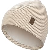 Supaico Winter Beanie Hat for Men Women Fleece Lined Knit Beanie Soft Cuffed Thick Warm Beanie Hats Unisex