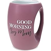 Good Morning Dog Mom - 16 Oz Stoneware Huggable Coffee Cup Mug