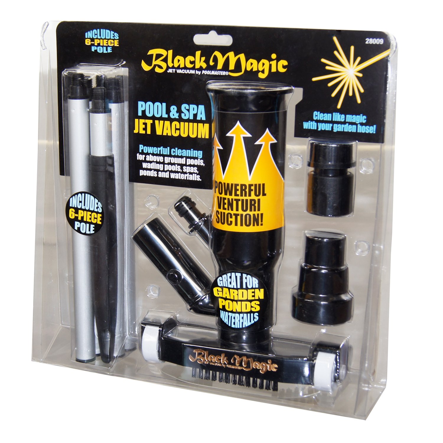 Buy Poolmaster 28009 Magic Jet Spa, Pond and Small Swimming Pool Vacuum