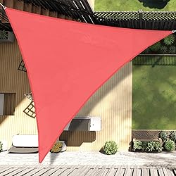 Coarbor 10'x10'x10' Sun Shade Sail Triangle Heavy