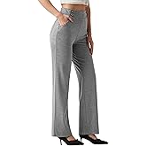 Willit Women's Wide Leg Dress Pants High Waisted Stretch Work Pants Office Business Casual Slacks Pockets Petite/Regular/Tall