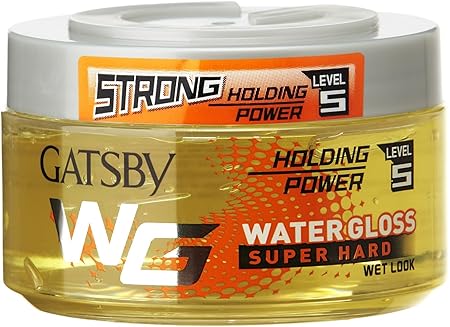 Gatsby Water Gloss Super Hard, Yellow, 150g