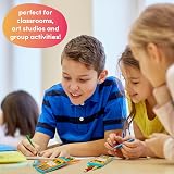THE TWIDDLERS 30x Mini Colouring Pencils Multipack 180 Total Kids Party Bag view 9