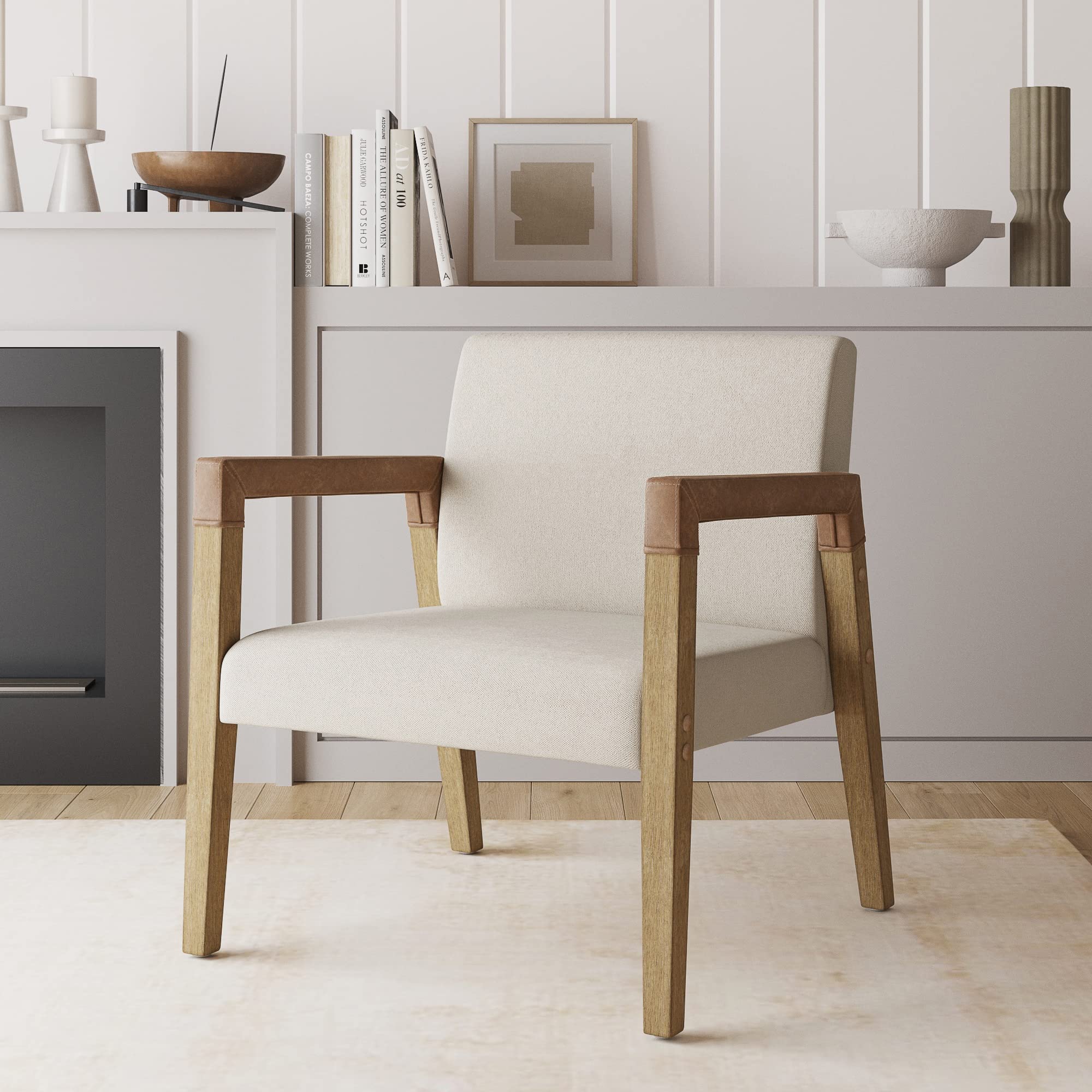 Nathan James Hudson Accent Living Room Chair, Comfy