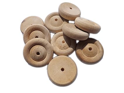 Ruedas de madera para juguetes | Ruedas