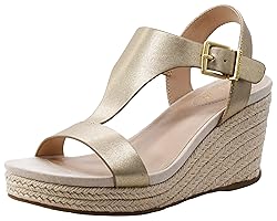 Kenneth Cole REACTION Women's Card Wedge, Soft Gold