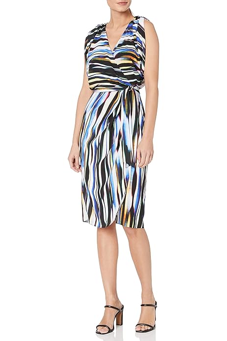 nicole miller wrap dress