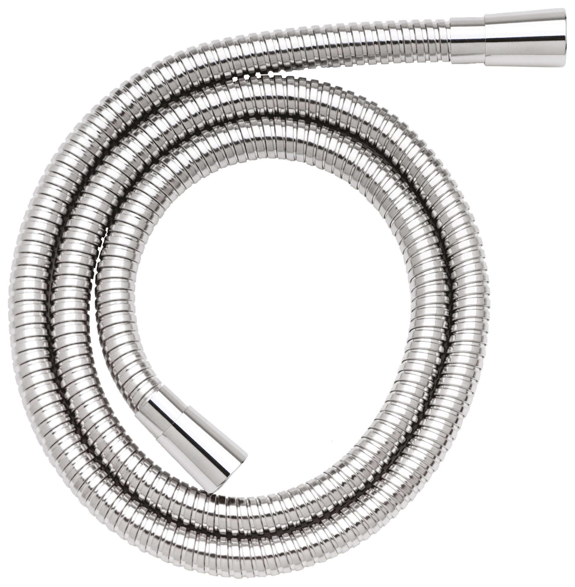 Croydex Essentials Reinforced Stainless Steel 1.75m Shower Hose - Double Wound Extra Strong Flexible Hose, Universal Compatibility Ideal for Electric Showers