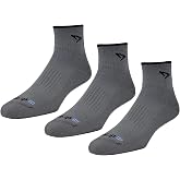 Drymax Trail Running 1/4 Crew Turndown Leg 3-Pack