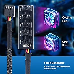 Cable Matters 1-Pack PC Case PWM Fan Hub