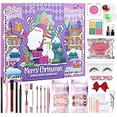 Makeup Advent Calendar 2025 For Teen Girls, Afflano Beauty Advent Calendar 24 Day, Eyeshadow Nail Lipstick Eyeliner Makeup Sets Christmas Gifts For Girls 12-18 Years, Xmas Surprises Gifts For Women
